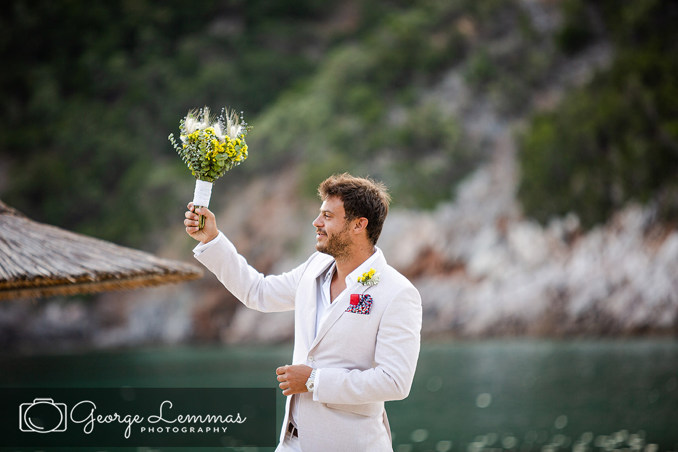 Romantic Wedding in Skopelos Limnonari Beach
