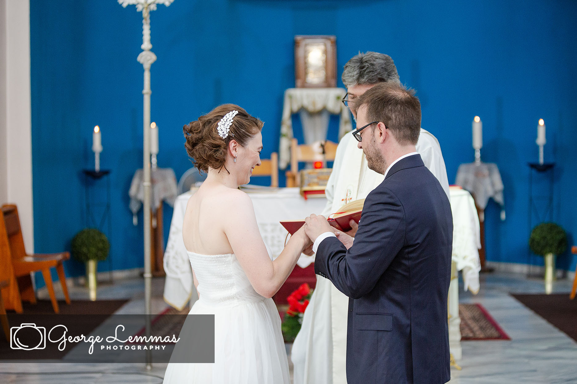 NICK & MARINELLA A CATHOLIC WEDDING  IN VOLOS